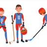free ice-hockey illustrations