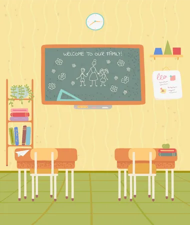 Classroom  Illustration