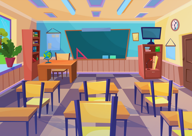 Classroom  Illustration