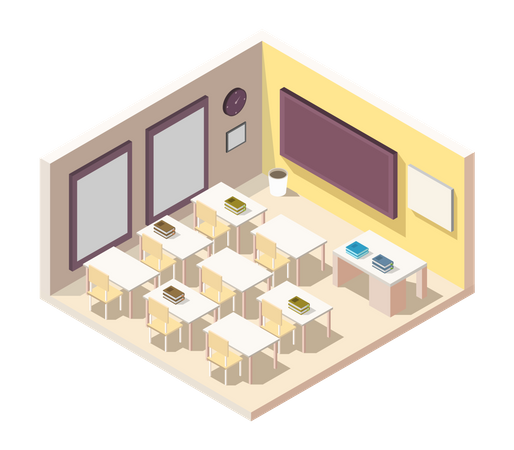 Classroom  Illustration