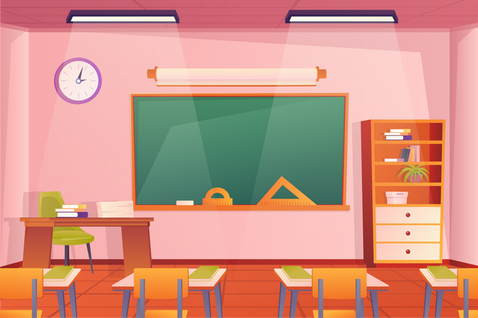 Classroom  Illustration