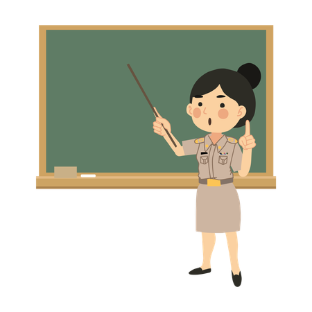 Classroom Learning  Illustration