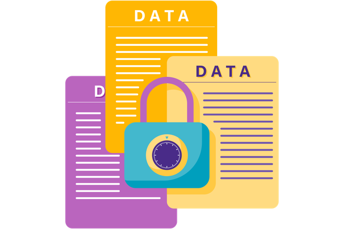 Clave de datos digitales  Ilustración