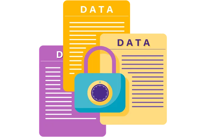 Clave de datos digitales  Ilustración