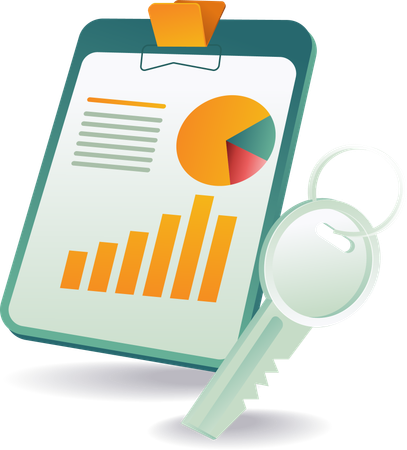 La clé secrète de l'analyse de gestion  Illustration