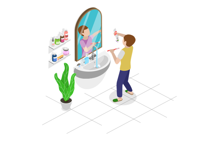 Cleanliness And Hygiene  Illustration