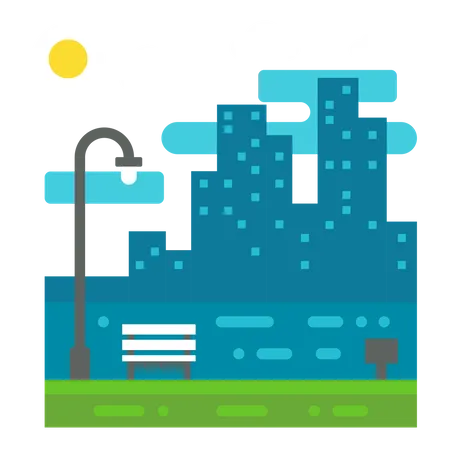 Clear weather Illustration