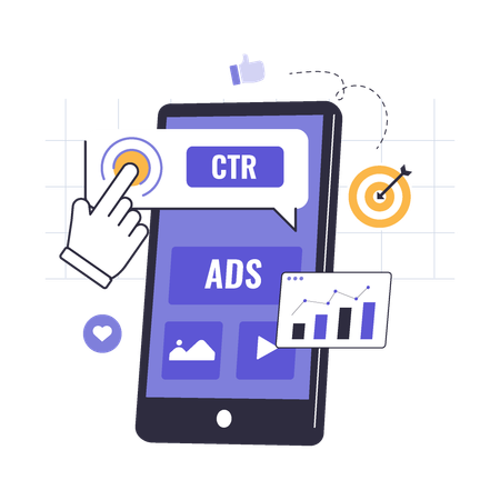 Click through rate optimization  Illustration