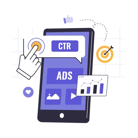 Click through rate optimization  Illustration