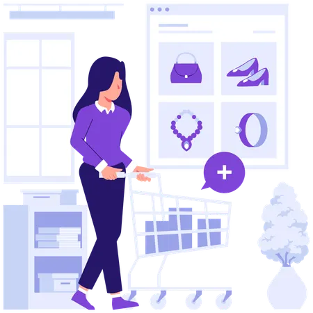 Client needs help from customer support  Illustration