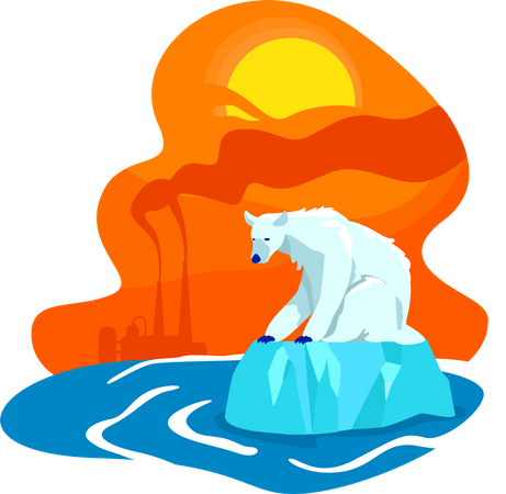Climate change  Illustration