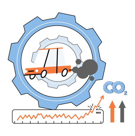 Climate change  Illustration