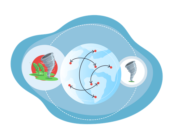 Climate Change  Illustration