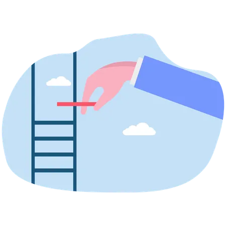 Climb up  Illustration