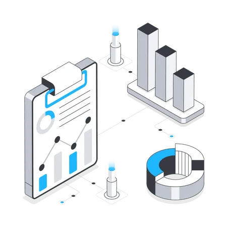 Clipboard Analysis and report  Illustration