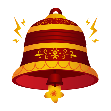 Cloche chinoise  Illustration