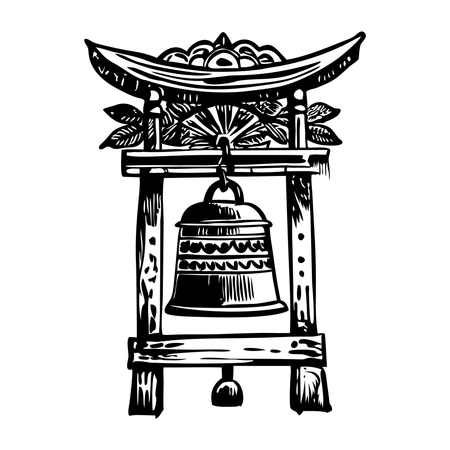Cloche de cérémonie  Illustration
