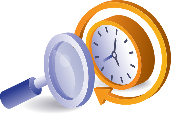 Clock time rotation analysis  Illustration