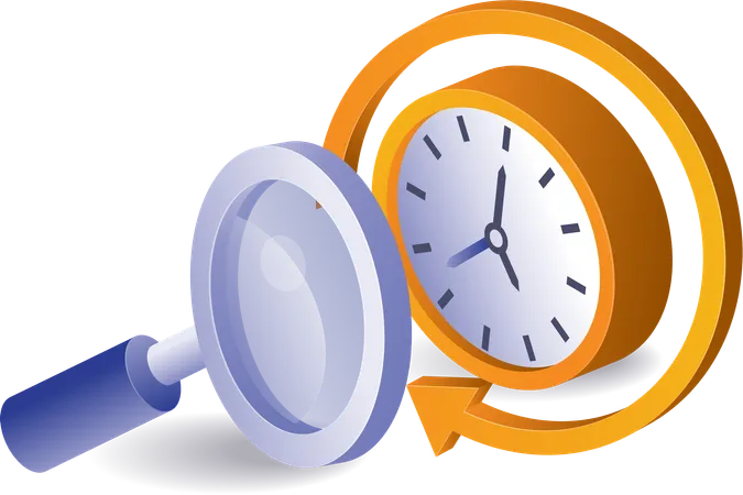 Clock time rotation analysis  Illustration