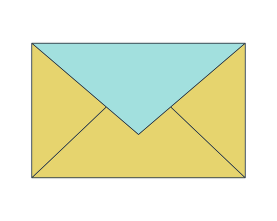 Closed envelope  Illustration