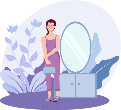 Clothes designer  Illustration