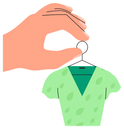 Clothes Donation  Illustration