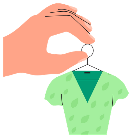 Clothes Donation  Illustration