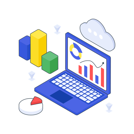 Cloud Analytics  Illustration