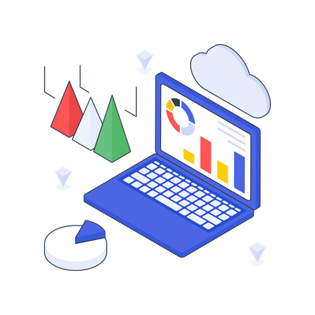 Cloud Analytics  Illustration