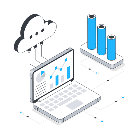 Cloud Analytics  Illustration