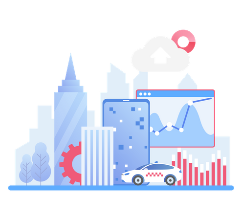 Cloud backup  Illustration
