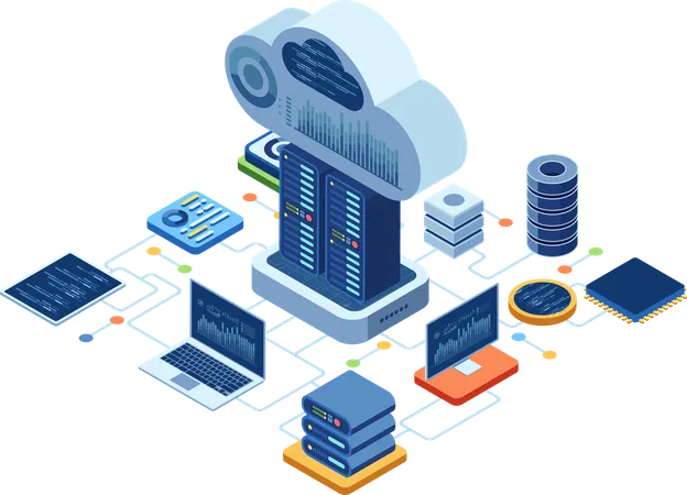 Cloud Based Solution with Data Center Connectivity and Application  Illustration