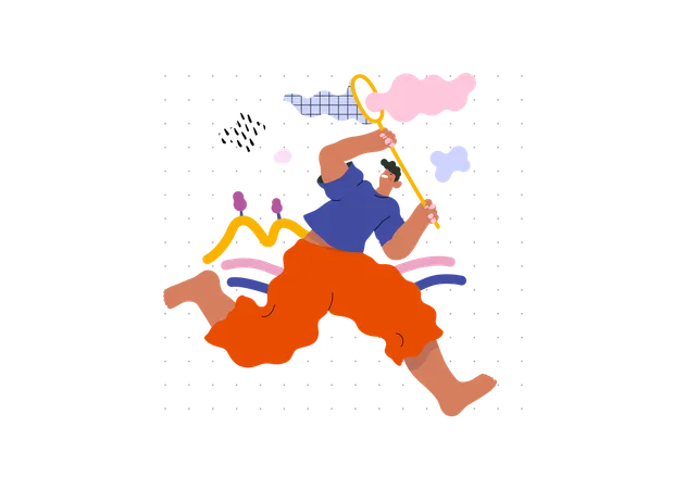 Cloud catcher  Illustration