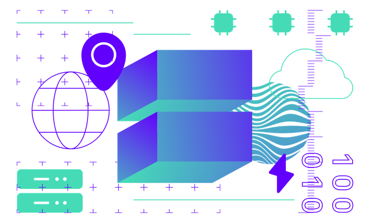 Informatique en nuage  Illustration