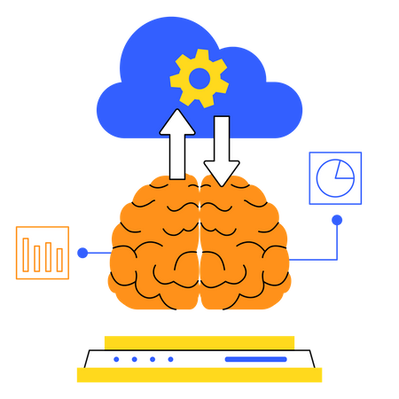 Cloud Computing  Illustration