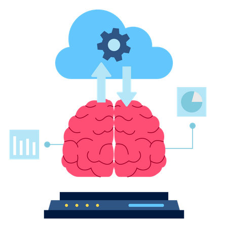 Cloud Computing  Illustration