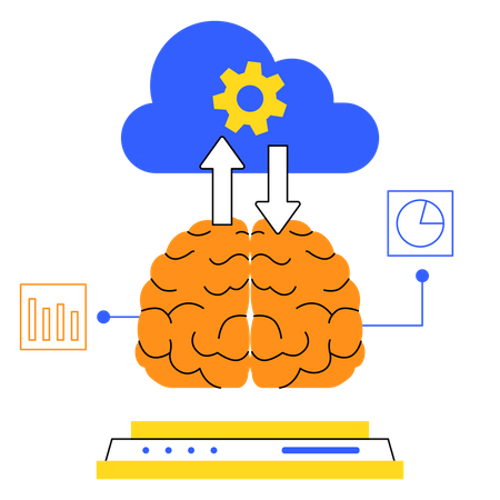 Cloud Computing  Illustration