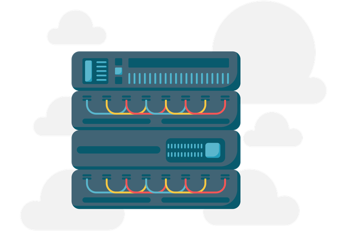 Cloud Computing  Illustration