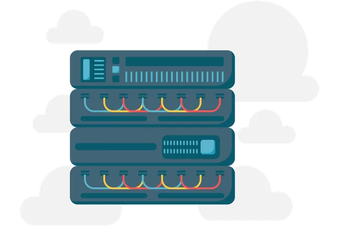 Cloud Computing  Illustration