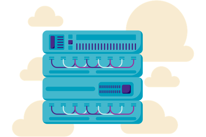 Cloud Computing  Illustration