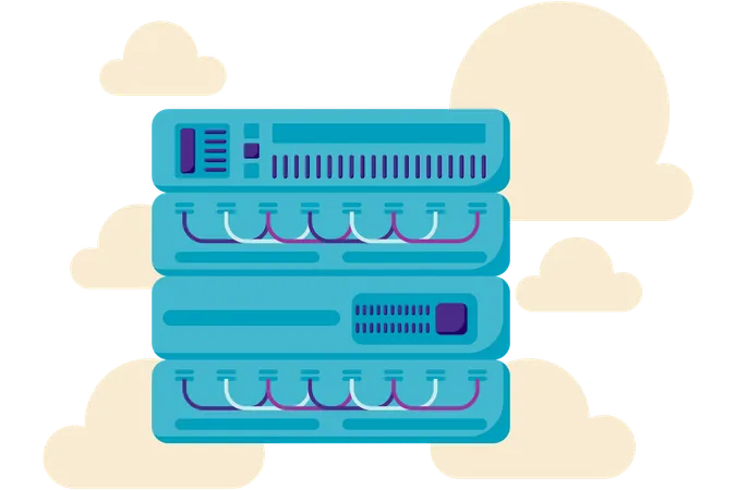 Cloud Computing  Illustration