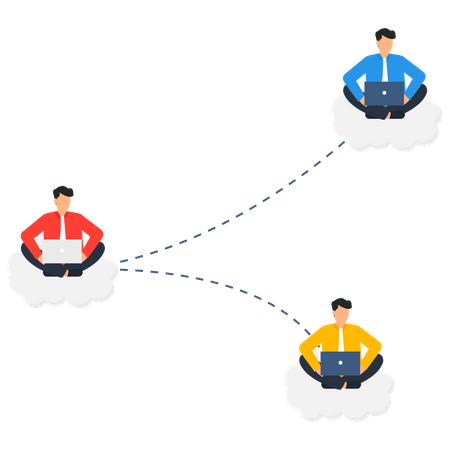 Cloud computing  Illustration