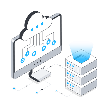 Cloud Computing  Illustration