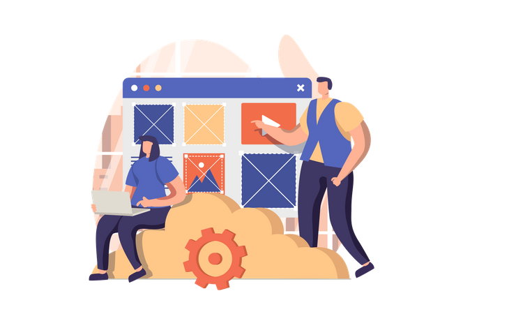 Cloud computing  Illustration