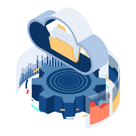 Cloud Data Analytics  Illustration