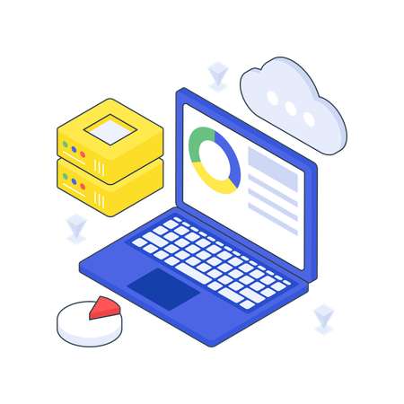 Cloud Data Analytics  Illustration