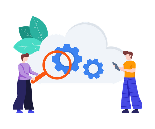 Cloud Data Management  Illustration