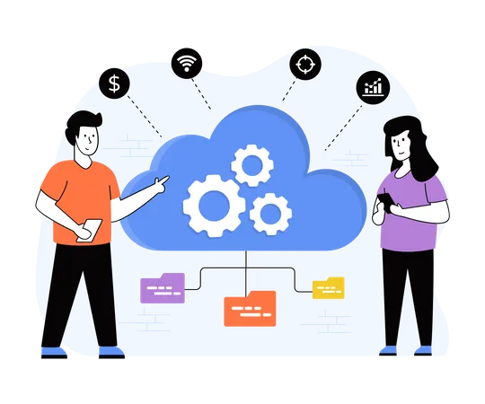 Cloud Data Sync  Illustration