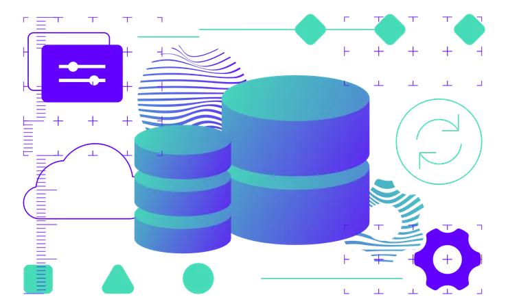 Cloud Databases  Illustration