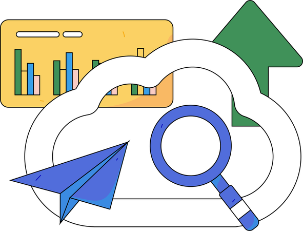 Verwaltung der Cloud-Einstellungen  Illustration